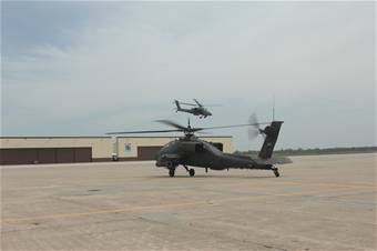 AH-64A Apache's at Whiteman