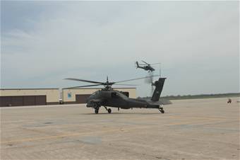 AH-64A Apache's at Whiteman