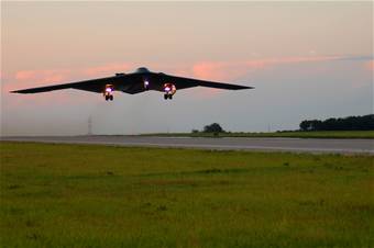 131st Bomb Wing milestone: MOGAR makes first all-air guard B-2 flight