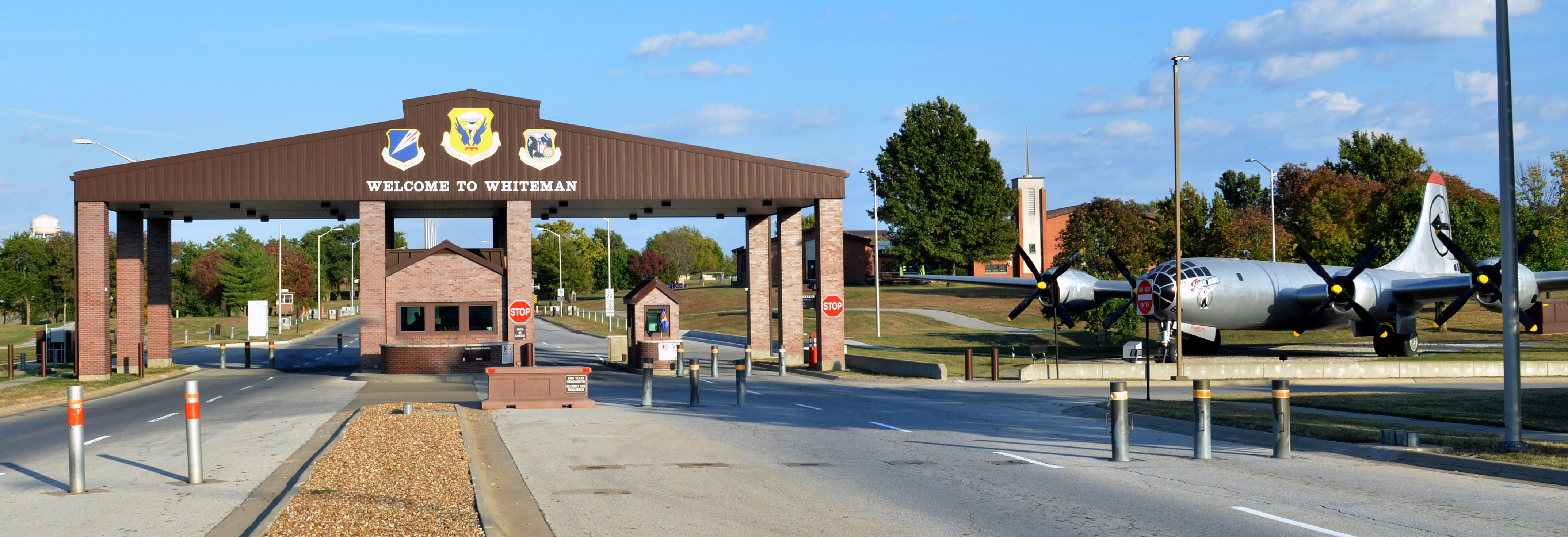 The Whiteman Air Force Base Spirit Gate The Whiteman Air Force Base Spirit Gate