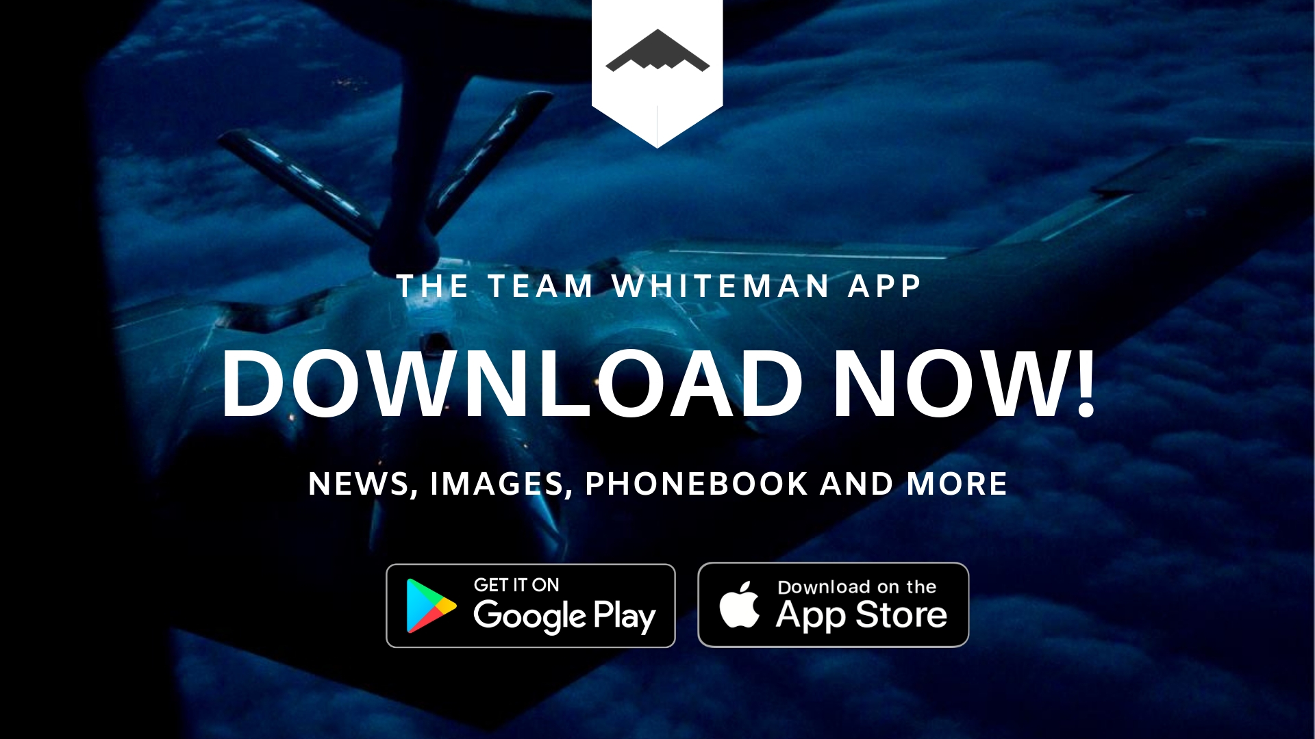 Download the Whiteman Air Force Base Mobile Application Today!