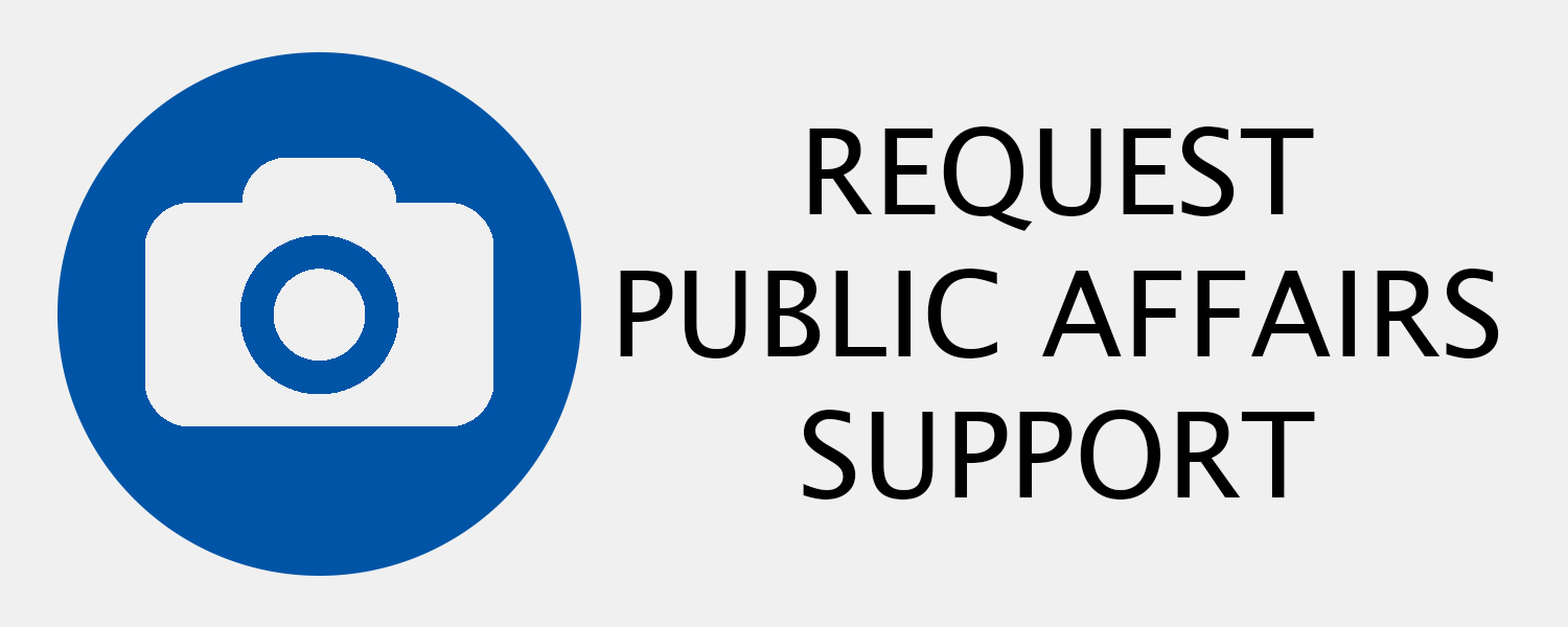 Request Public Affairs Support Button